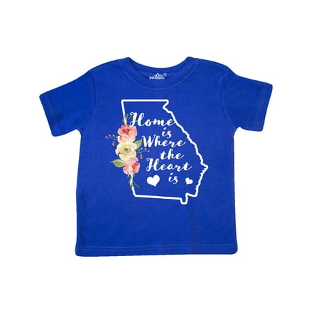 Inktastic Georgia Home is Where the Heart is with Watercolor Floral Gift Toddler Boy or Toddler Girl T-Shirt
Inktastic Georgia Home is Where the Heart is with Watercolor Floral Gift Toddler Boy or Toddler Girl T-Shirt