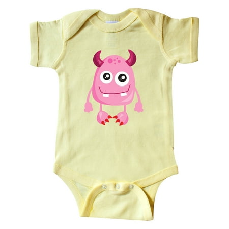 Inktastic Cute Monster Smiling Monster Pink Monster Horns Gift Baby Boy or Baby Girl Bodysuit
Inktastic Cute Monster Smiling Monster Pink Monster Horns Gift Baby Boy or Baby Girl Bodysuit