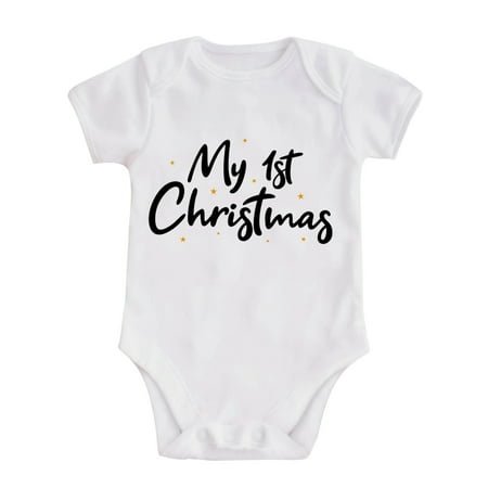 YDOJG Bodysuits for Boys Girls Toddler One-Pieces Short Sleeve Christmas Cartoon Letter Print Romper Bodysuit Fall Clothes Black 9-12 Months
YDOJG Bodysuits for Boys Girls Toddler One-Pieces Short Sleeve Christmas Cartoon Letter Print Romper Bodysuit Fall Clothes Black 9-12 Months