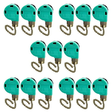 15 Pack Ceiling Fan Switch 3 Speed 4 Wire Ear ZE-268S6 Fan Pull Chain Switch Replacement Speed Control Switch
15 Pack Ceiling Fan Switch 3 Speed 4 Wire Ear ZE-268S6 Fan Pull Chain Switch Replacement Speed Control Switch