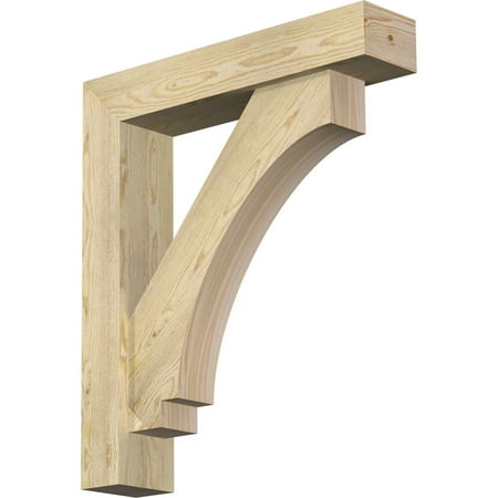 Ekena Millwork 6 W x 28 D x 32 H Imperial Block Rough Sawn Bracket w/ Offset Brace Douglas Fir
Ekena Millwork 6 W x 28 D x 32 H Imperial Block Rough Sawn Bracket w/ Offset Brace Douglas Fir