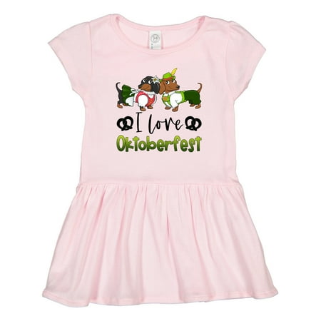Inktastic I Love Oktoberfest Cute Dachshunds in German Costumes Gift Toddler Girl Dress
Inktastic I Love Oktoberfest Cute Dachshunds in German Costumes Gift Toddler Girl Dress