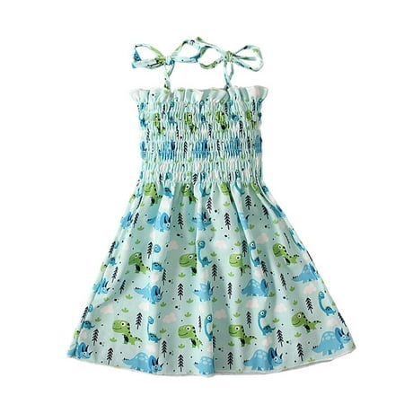 UHUYA Kids Baby Girls Dress Beach Dresses Casual Sleeveless Princess Summer Dress Green 3-4 T
UHUYA Kids Baby Girls Dress Beach Dresses Casual Sleeveless Princess Summer Dress Green 3-4 T