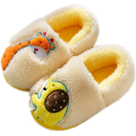KAQ Toddler House Slippers Boys Girls Cute Animal Cartoon Shoes Little Kids Premium Soft Plush Winter Slipper with Memory Foam
KAQ Toddler House Slippers Boys Girls Cute Animal Cartoon Shoes Little Kids Premium Soft Plush Winter Slipper with Memory Foam