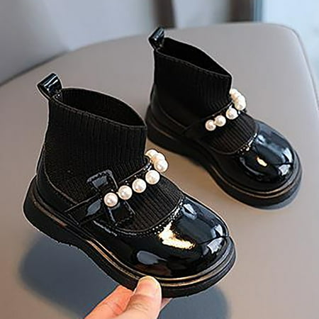 Akiihool Booties for Girls First Walkers Crib Shoes Winter Snow Bowknot Anti-Slip Soft Sole Warm Toddler Prewalker Booties (Black 30)
Akiihool Booties for Girls First Walkers Crib Shoes Winter Snow Bowknot Anti-Slip Soft Sole Warm Toddler Prewalker Booties (Black 30)