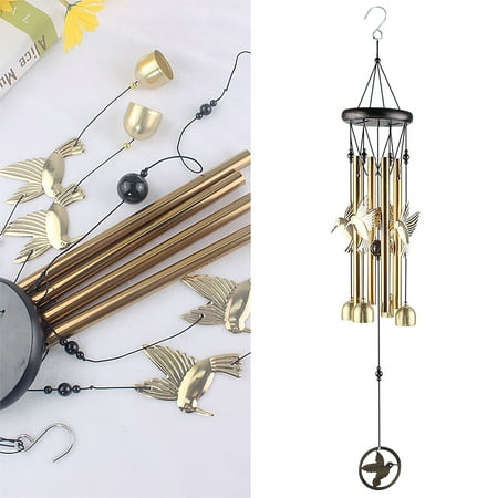 Hummingbird Owl Wind Chime Pendant Metal Tube Bell Door Bell Garden Home Decoration Pendant Wind Chimes hanitom
Hummingbird Owl Wind Chime Pendant Metal Tube Bell Door Bell Garden Home Decoration Pendant Wind Chimes hanitom
