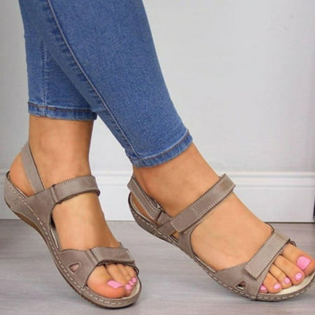 Women Sandals 2020 Casual Summer Shoes Women Low Heels Sandals For Wedges Shoes Soft Bottom Chaussure Femme Summer Footwear
Women Sandals 2020 Casual Summer Shoes Women Low Heels Sandals For Wedges Shoes Soft Bottom Chaussure Femme Summer Footwear