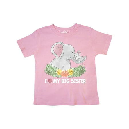 Inktastic I Love My Big Sister with Elephant Family with Flowers Gift Toddler Boy or Toddler Girl T-Shirt
Inktastic I Love My Big Sister with Elephant Family with Flowers Gift Toddler Boy or Toddler Girl T-Shirt