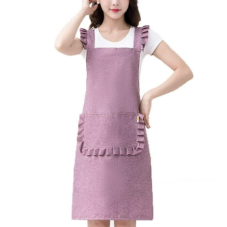 Apron for Kitchen - Home with Pockets Waterproof Bib for Men Women Kitchen Cooking Baking Purple
Apron for Kitchen - Home with Pockets Waterproof Bib for Men Women Kitchen Cooking Baking Purple