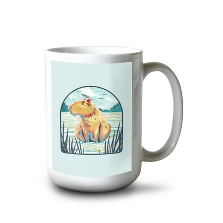 Lantern Press 15 fl oz Ceramic Mug Wildwood New Jersey Beach Scene Sketch Dishwasher & Microwave Safe
Lantern Press 15 fl oz Ceramic Mug Wildwood New Jersey Beach Scene Sketch Dishwasher & Microwave Safe