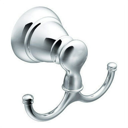 New Moen Y2603CH Banbury Double Robe Hook Chrome Each