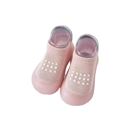 Bellella Toddler Floor Slippers Knit Upper Ankle Socks Prewalker Sock Shoe Breathable First Walking Shoes Bedroom Indoor Pink 4C-4.5C
Bellella Toddler Floor Slippers Knit Upper Ankle Socks Prewalker Sock Shoe Breathable First Walking Shoes Bedroom Indoor Pink 4C-4.5C