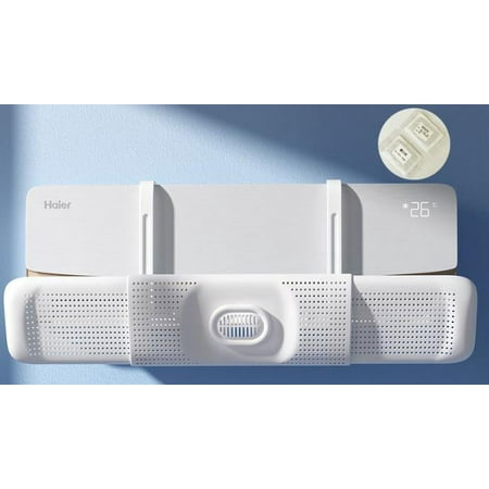 NUOLUX Air Conditioner Deflector Hanging Wind Deflector Air Circulation Vent Deflector for Home Office