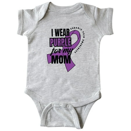 Inktastic Chronic Pain I Wear Purple For My Mom Gift Baby Boy or Baby Girl Bodysuit
Inktastic Chronic Pain I Wear Purple For My Mom Gift Baby Boy or Baby Girl Bodysuit