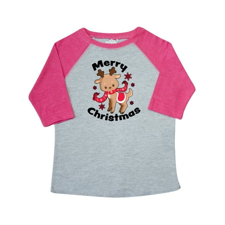 Inktastic Merry Christmas Baby Reindeer with Snowflakes Gift Toddler Boy or Toddler Girl T-Shirt
Inktastic Merry Christmas Baby Reindeer with Snowflakes Gift Toddler Boy or Toddler Girl T-Shirt