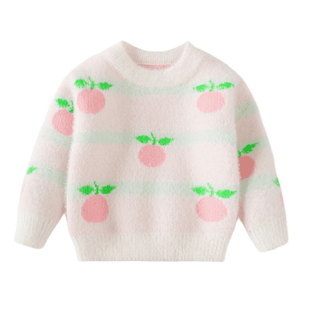 Esaierr Toddler Kids Sweet Sweaters for Girls Autumn Winter Warm Sweaters Not Easy to Deformation Pullover Tops 12M-6Y Cute Cartoon Jumper
Esaierr Toddler Kids Sweet Sweaters for Girls Autumn Winter Warm Sweaters Not Easy to Deformation Pullover Tops 12M-6Y Cute Cartoon Jumper