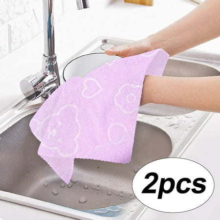 Kitchen Gadgets 2PCS Microfiber Towels Clean Towels Non-deformed Beach Towels Solid-color Dish Towels Kitchen Organization and Storage
Kitchen Gadgets 2PCS Microfiber Towels Clean Towels Non-deformed Beach Towels Solid-color Dish Towels Kitchen Organization and Storage