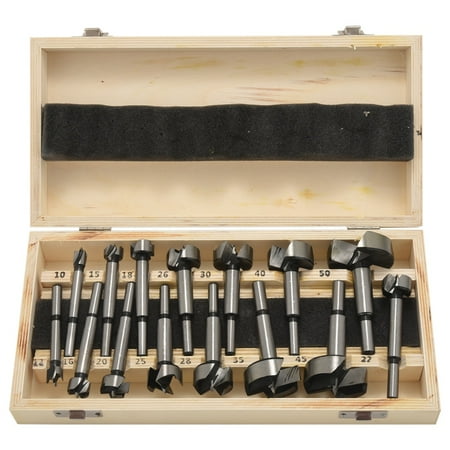 Forstner Drill Bit Set 15 Pcs 10mm - 50mm Woodworking Drilling Cutting Tool Kits for Woodworking Furniture Door Hinge Boring Hole
Forstner Drill Bit Set 15 Pcs 10mm - 50mm Woodworking Drilling Cutting Tool Kits for Woodworking Furniture Door Hinge Boring Hole