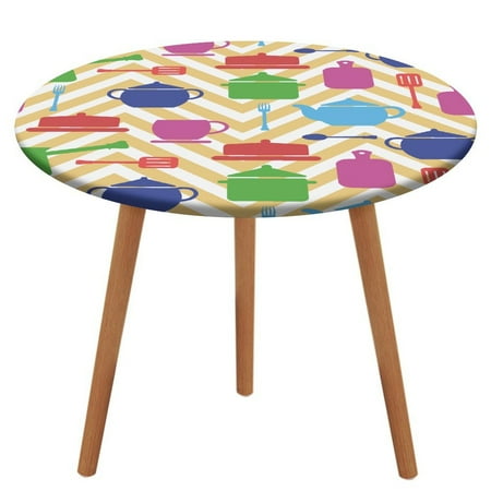 Bybiment Round Fitted Tablecloth with Elastic Edge Multicolor Kitchen Crockery Decorative Tablecloth Table Cover 43 Inch
Bybiment Round Fitted Tablecloth with Elastic Edge Multicolor Kitchen Crockery Decorative Tablecloth Table Cover 43 Inch