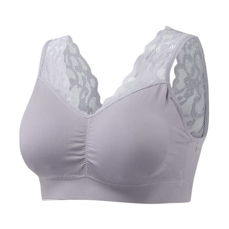 Ykohkofe Women Bra Sexy Bra Top Solid Vest Lace Seamless Breathable Push Up Top Underwe
Ykohkofe Women Bra Sexy Bra Top Solid Vest Lace Seamless Breathable Push Up Top Underwe