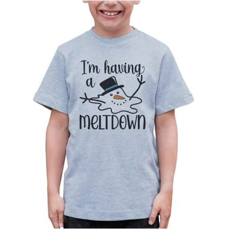 7 ate 9 Apparel Kids Merry Christmas Shirts - Funny Snowman Meltdown Shirt - Grey T-Shirt 3T
7 ate 9 Apparel Kids Merry Christmas Shirts - Funny Snowman Meltdown Shirt - Grey T-Shirt 3T