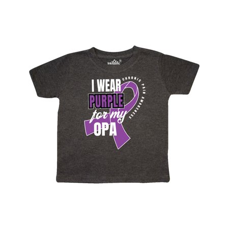 Inktastic Chronic Pain I Wear Purple For My Opa Gift Toddler Boy or Toddler Girl T-Shirt
Inktastic Chronic Pain I Wear Purple For My Opa Gift Toddler Boy or Toddler Girl T-Shirt