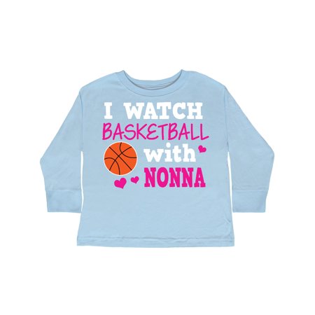 Inktastic I Watch Basketball with Nonna Gift Toddler Toddler Girl Long Sleeve T-Shirt
Inktastic I Watch Basketball with Nonna Gift Toddler Toddler Girl Long Sleeve T-Shirt
