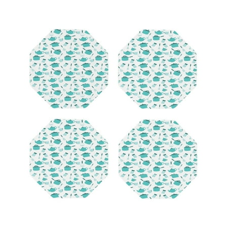 Junzan Utensiles Print Coasters for Drinks - Leather Coasters Set of 4 for Coffee Table for Housewarming/Kitchen/Bar/Decor-Octagon
Junzan Utensiles Print Coasters for Drinks - Leather Coasters Set of 4 for Coffee Table for Housewarming/Kitchen/Bar/Decor-Octagon
