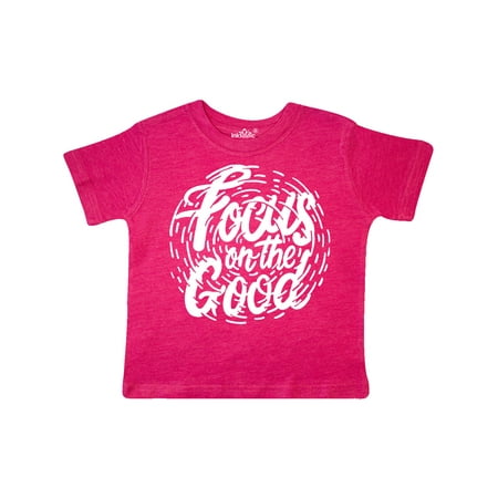 Inktastic Inspirational Quote Focus on the Good in White Text Gift Toddler Boy or Toddler Girl T-Shirt
Inktastic Inspirational Quote Focus on the Good in White Text Gift Toddler Boy or Toddler Girl T-Shirt