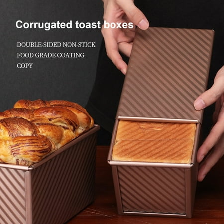 Bcloud Stable Carbon Steel Toast Mold Heat-resistant Practical Evenly Heated Bread Baking Mold for Home
Bcloud Stable Carbon Steel Toast Mold Heat-resistant Practical Evenly Heated Bread Baking Mold for Home