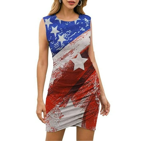 Hvyesh Summer Dresses Women 2023 Plus Size Party Long Dress Independence Day Print Round Neck Sundresses Sleeveless Breathable Dresses Multicolor
Hvyesh Summer Dresses Women 2023 Plus Size Party Long Dress Independence Day Print Round Neck Sundresses Sleeveless Breathable Dresses Multicolor