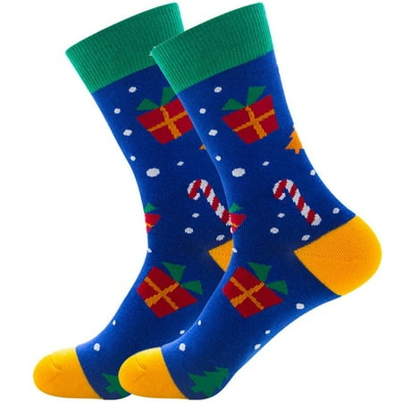 Party Biscuits Snow Happy Funny Tide Cotton Socks EU38-46