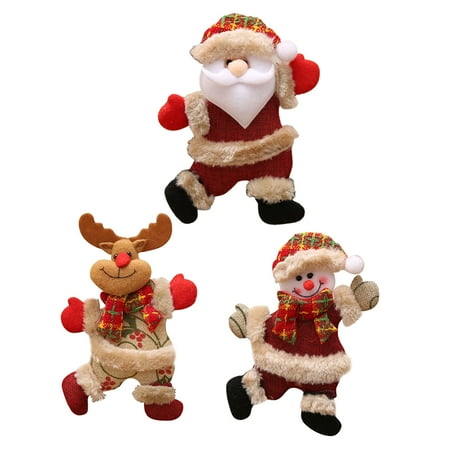 NUOLUX 3pcs Christmas Dancing Doll Pendants Xmas Tree Window Hanging Decors (Brown)
NUOLUX 3pcs Christmas Dancing Doll Pendants Xmas Tree Window Hanging Decors (Brown)