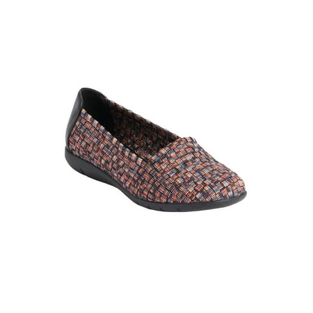 Comfortview Women s Wide Width The Bethany Flat Shoes