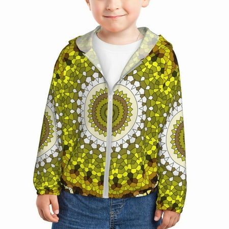 Sun Hoodie for Kids Yellow Mandala Long Sleeve Swim Fishing Shirts Sun Protection Zip Up Jacket Clothing Athletic Hoodie
Sun Hoodie for Kids Yellow Mandala Long Sleeve Swim Fishing Shirts Sun Protection Zip Up Jacket Clothing Athletic Hoodie
