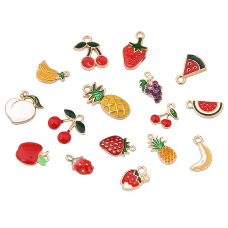 16PCS K Gold Drop Oil Alloy Small Pendants Bracelet Accessories Diy Jewelry Decor Exquisite Fruit Pendants (Random Style)
16PCS K Gold Drop Oil Alloy Small Pendants Bracelet Accessories Diy Jewelry Decor Exquisite Fruit Pendants (Random Style)