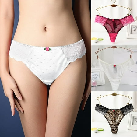 Lingerie For Women Plus Size Women s Three-Piece Large Size Lace Thong Cotton Crotch Underwear
Lingerie For Women Plus Size Women s Three-Piece Large Size Lace Thong Cotton Crotch Underwear