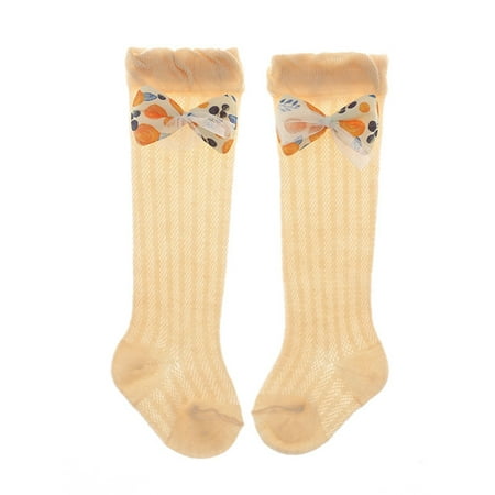 Suanret Toddler Kids Girls Long Stockings Ultra-Thin Mesh See-Through Cute Bowknot Over-The-Knee Socks Children Anti-Mosquito Socks Khaki 0-1 Years
Suanret Toddler Kids Girls Long Stockings Ultra-Thin Mesh See-Through Cute Bowknot Over-The-Knee Socks Children Anti-Mosquito Socks Khaki 0-1 Years