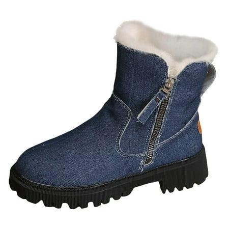 ZMHEGW Womens Boots Winter Snow In Winter New Mid Length Plush And Thick Insulation Cotton Leather And Integrated Winter Shoes
ZMHEGW Womens Boots Winter Snow In Winter New Mid Length Plush And Thick Insulation Cotton Leather And Integrated Winter Shoes