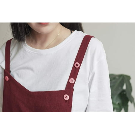 Cooking Apron Delicate Durable Premium Apron with Adjustable Leather Straps Multiple Styles (1 Piece) 35-38inch 1PCS
Cooking Apron Delicate Durable Premium Apron with Adjustable Leather Straps Multiple Styles (1 Piece) 35-38inch 1PCS