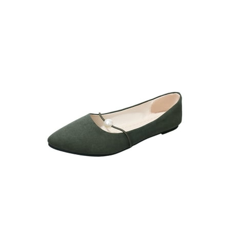 Welliumy Women Casual Shoes Pointed Toe Ballet Flat Slip On Flats Office Work Pumps Walking Slip-ons Comfort Dress Shoe Green 5.5
Welliumy Women Casual Shoes Pointed Toe Ballet Flat Slip On Flats Office Work Pumps Walking Slip-ons Comfort Dress Shoe Green 5.5