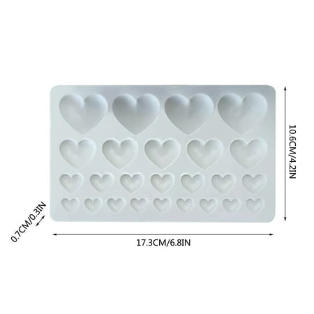 Veki Molds Clays Love Decoration DIY Molds Tools Aromatherapy Fondant Decoration Epoxy Baking Cake Cake Mould Small Heart Shaped Cake Pan
Veki Molds Clays Love Decoration DIY Molds Tools Aromatherapy Fondant Decoration Epoxy Baking Cake Cake Mould Small Heart Shaped Cake Pan