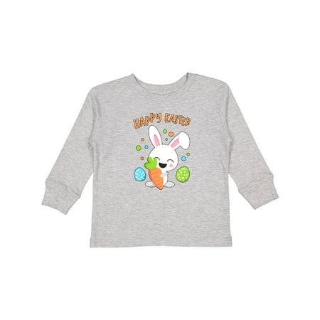 Inktastic Happy Easter Bunny with Eggs and Carrot Gift Toddler Boy or Toddler Girl Long Sleeve T-Shirt
Inktastic Happy Easter Bunny with Eggs and Carrot Gift Toddler Boy or Toddler Girl Long Sleeve T-Shirt