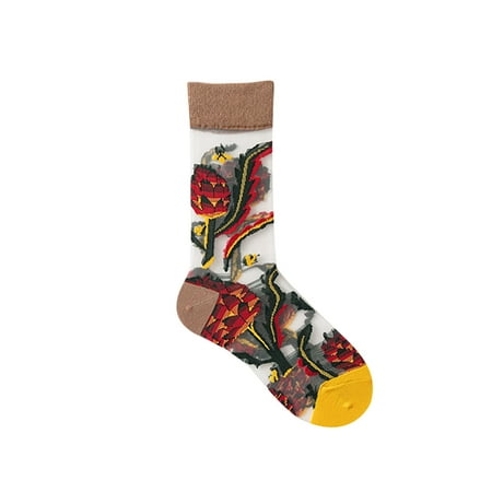 Aoochasliy Christmas Socks Women Mesh Ladies Breathability Patchwork Thin Socks Women s Stockings Trendy
Aoochasliy Christmas Socks Women Mesh Ladies Breathability Patchwork Thin Socks Women s Stockings Trendy