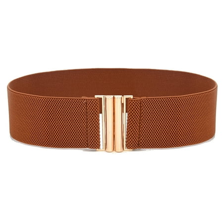 Wozhidaoke Belts For Women Women Elastic Waist Belt Metal Buckle Waistband Solid Color Wide Corset Belt Female Apparel Accessories Womens Belts
Wozhidaoke Belts For Women Women Elastic Waist Belt Metal Buckle Waistband Solid Color Wide Corset Belt Female Apparel Accessories Womens Belts