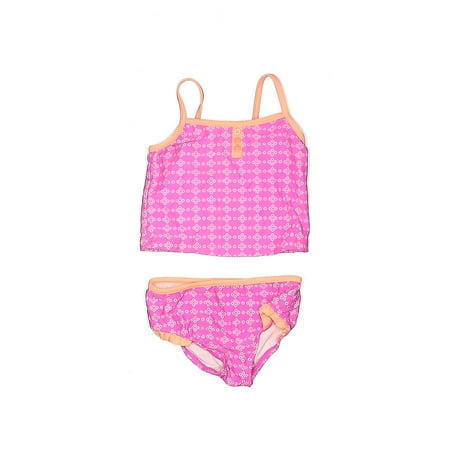 Pre-Owned Carter s Girl s Size 24 Mo Two Piece Swimsuit