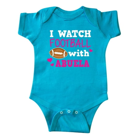 Inktastic I Watch Football with My Abuela Gift Baby Boy or Baby Girl Bodysuit
Inktastic I Watch Football with My Abuela Gift Baby Boy or Baby Girl Bodysuit