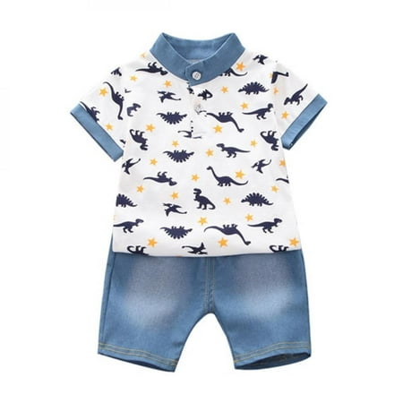 Malisata Summer Baby Boys Clothing Suit Summer Short Sleeve Dinosaur Print Tops Blouse Shirt+Shorts Children Casual Outfits Sets
Malisata Summer Baby Boys Clothing Suit Summer Short Sleeve Dinosaur Print Tops Blouse Shirt+Shorts Children Casual Outfits Sets