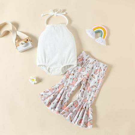 Summer Savings Clearance! 2023 TUOBARR Toddler Girl Outfits Toddler Kids Baby Girls Fashion Cute Halter Vest Sweet Rabbit Print Ruffles Flared Pants Suit White 0-6 Months
Summer Savings Clearance! 2023 TUOBARR Toddler Girl Outfits Toddler Kids Baby Girls Fashion Cute Halter Vest Sweet Rabbit Print Ruffles Flared Pants Suit White 0-6 Months