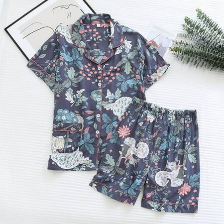 Valentines day gifts 2 Pieces Women s Pajamas Sets Cotton Pyjama Women s Pajamas Sleepwear Sets Spring Summer Homewear sexy underwear lingerie for women Blue
Valentines day gifts 2 Pieces Women s Pajamas Sets Cotton Pyjama Women s Pajamas Sleepwear Sets Spring Summer Homewear sexy underwear lingerie for women Blue